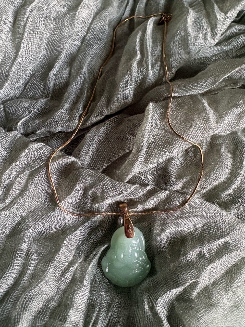 Laughing Buddha Necklace